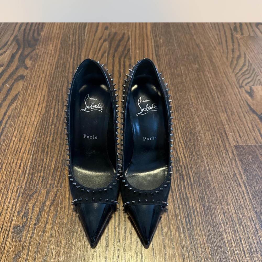Christian Louboutin Black Patent Heels